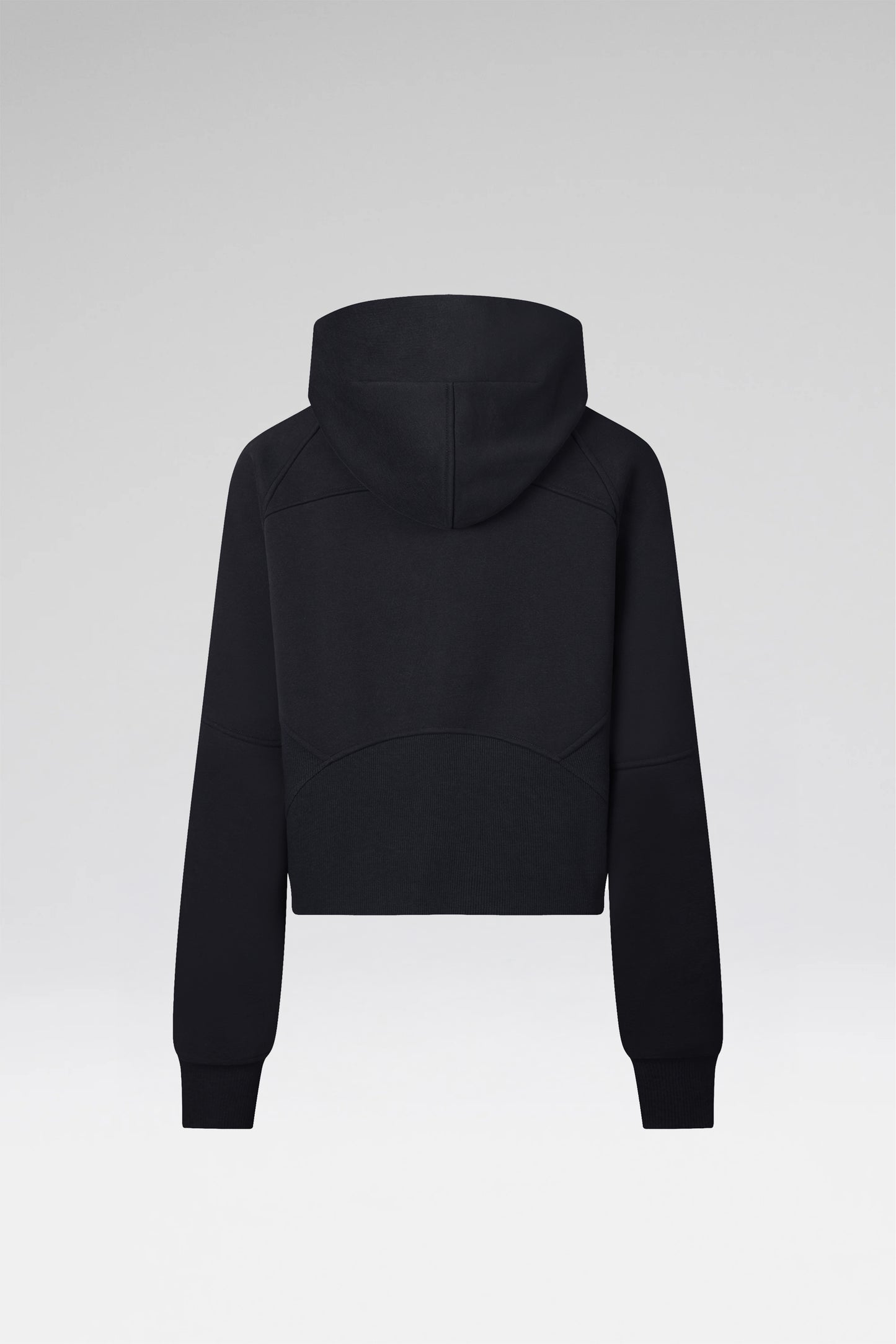 Cropped Half-Zip Hoodie