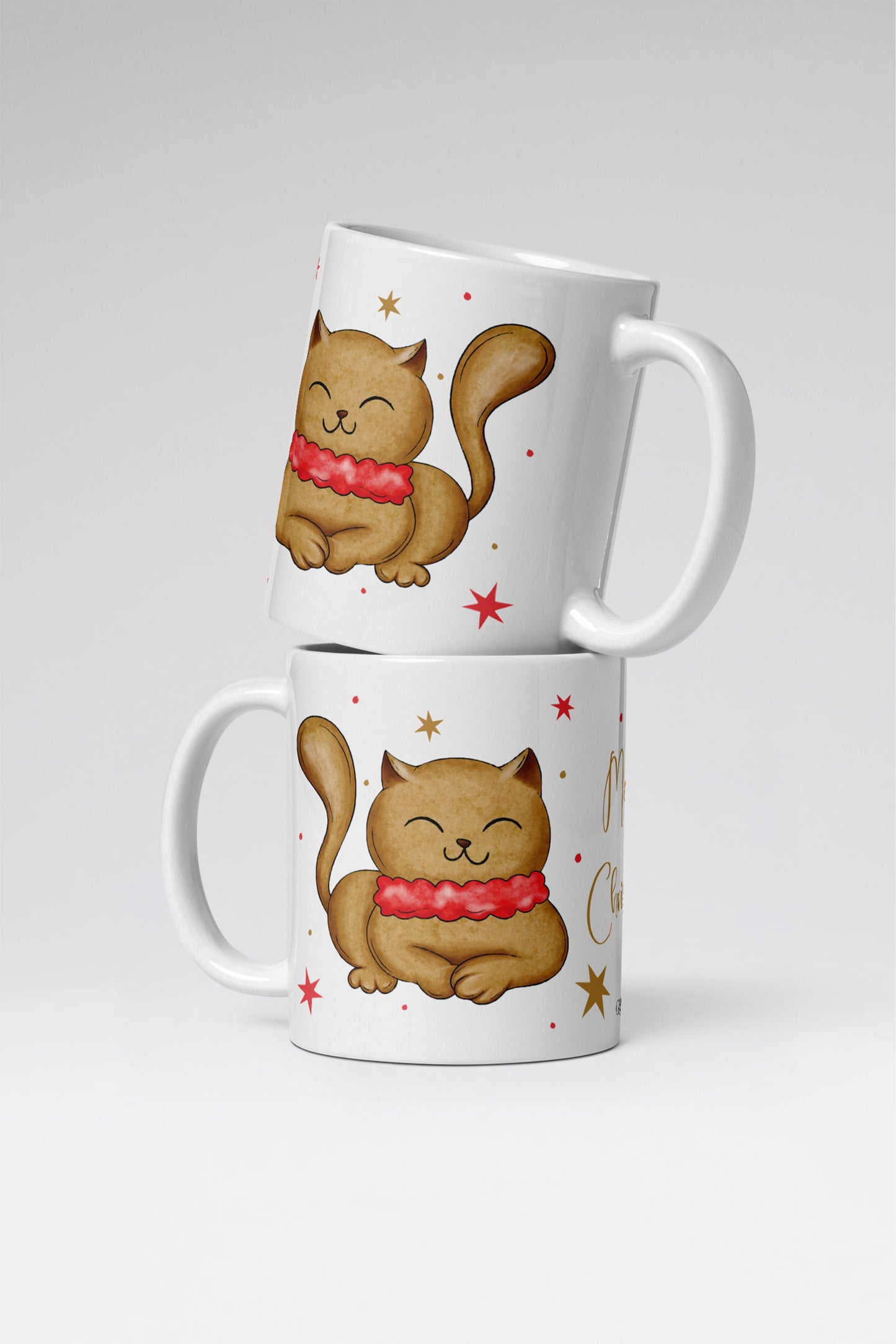 Festive Feline Mug