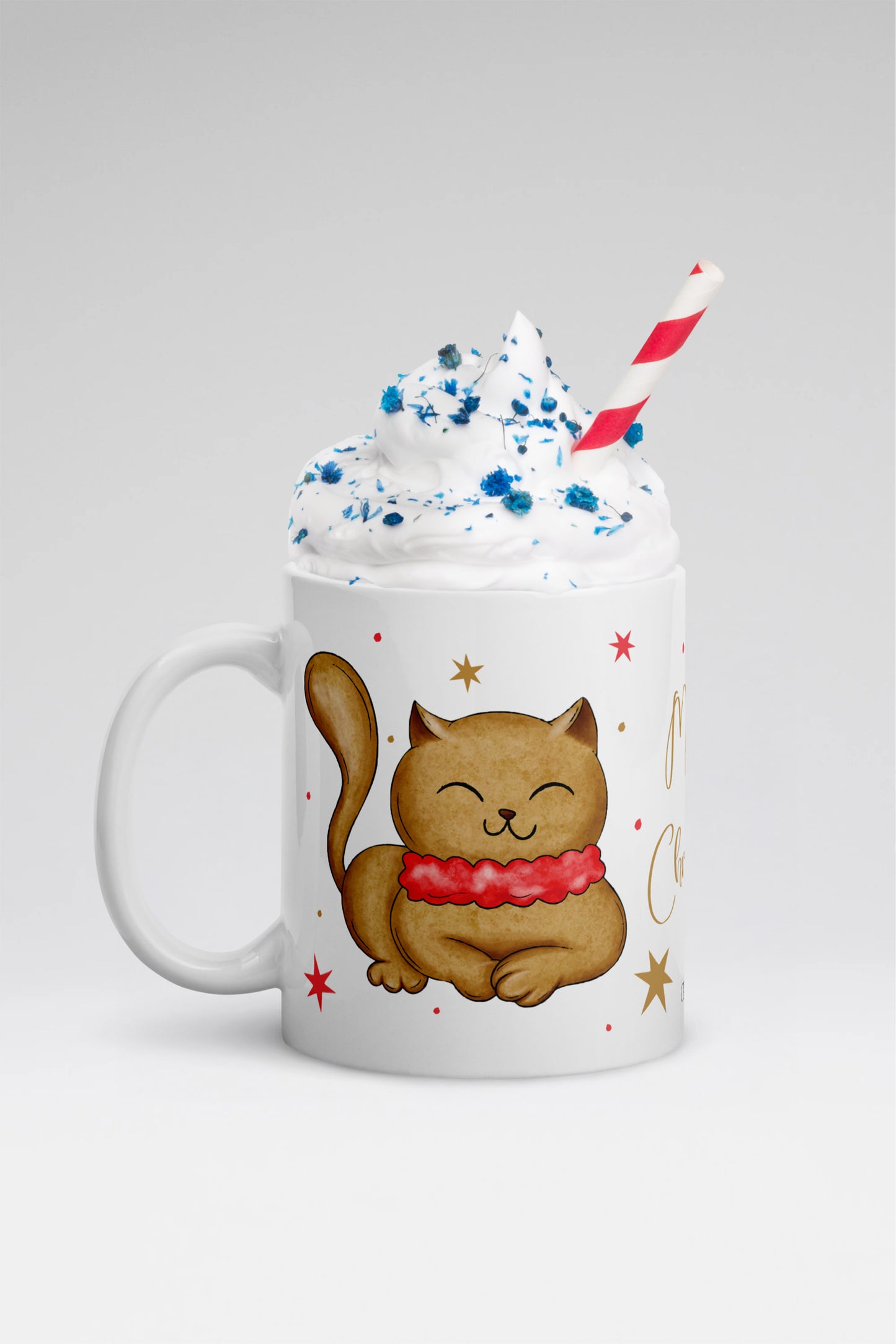 Festive Feline Mug