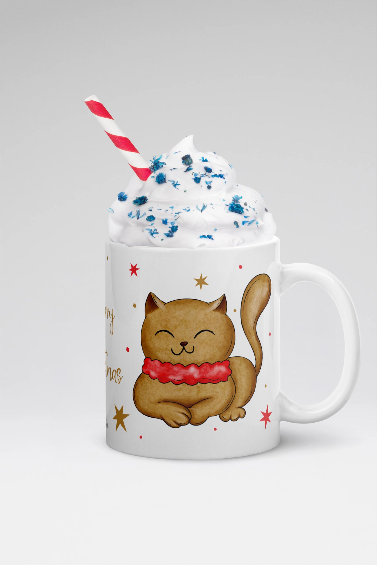 Festive Feline Mug