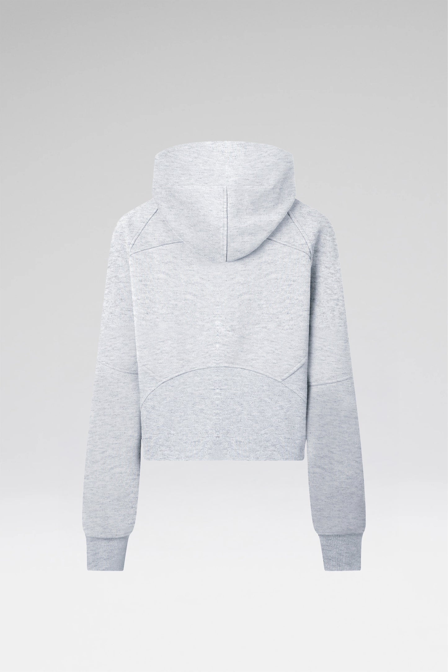 Cropped Half-Zip Hoodie