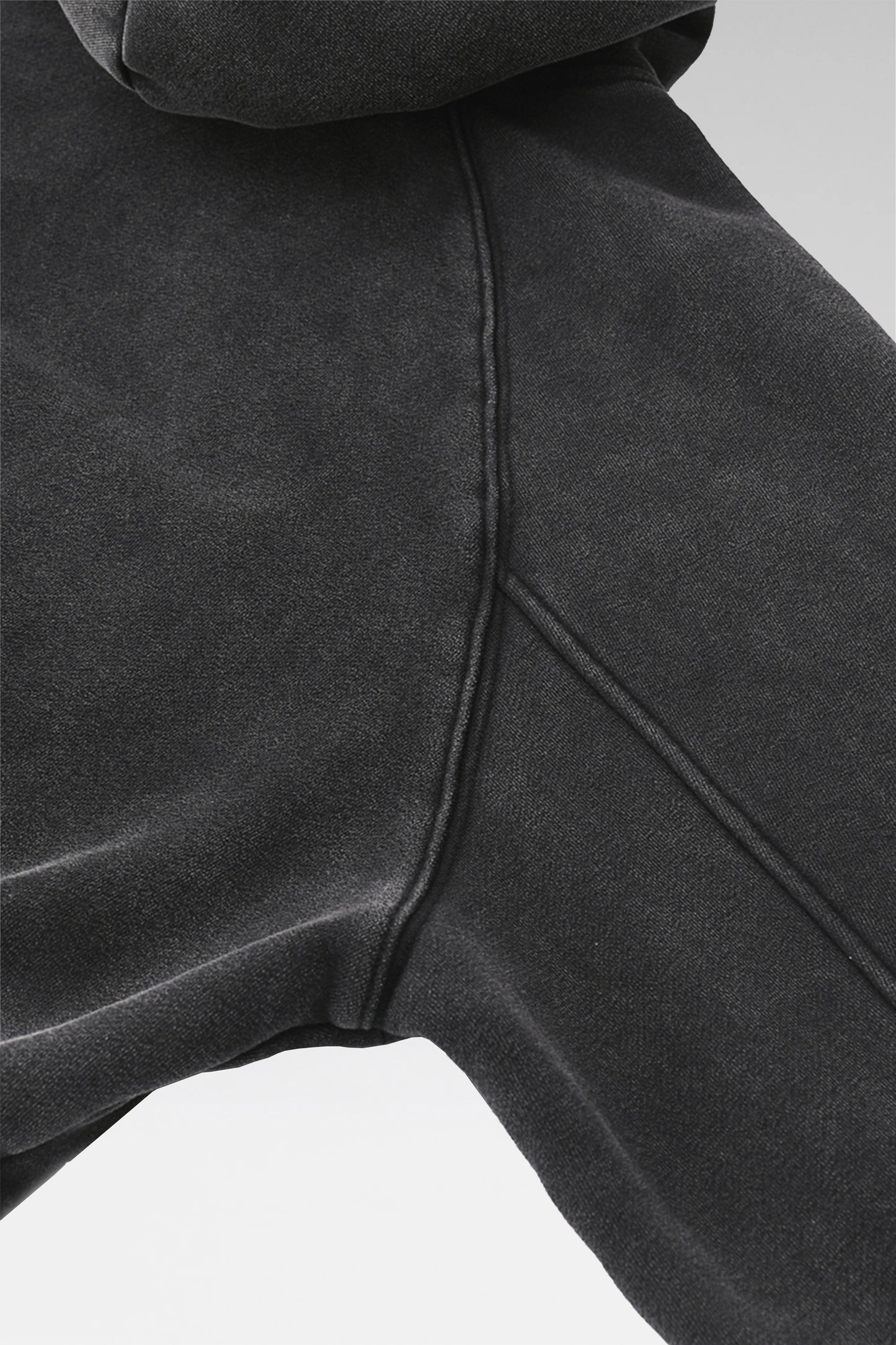 Cropped Zip-Through Hoodie