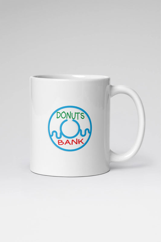 Donuts Bank Mug