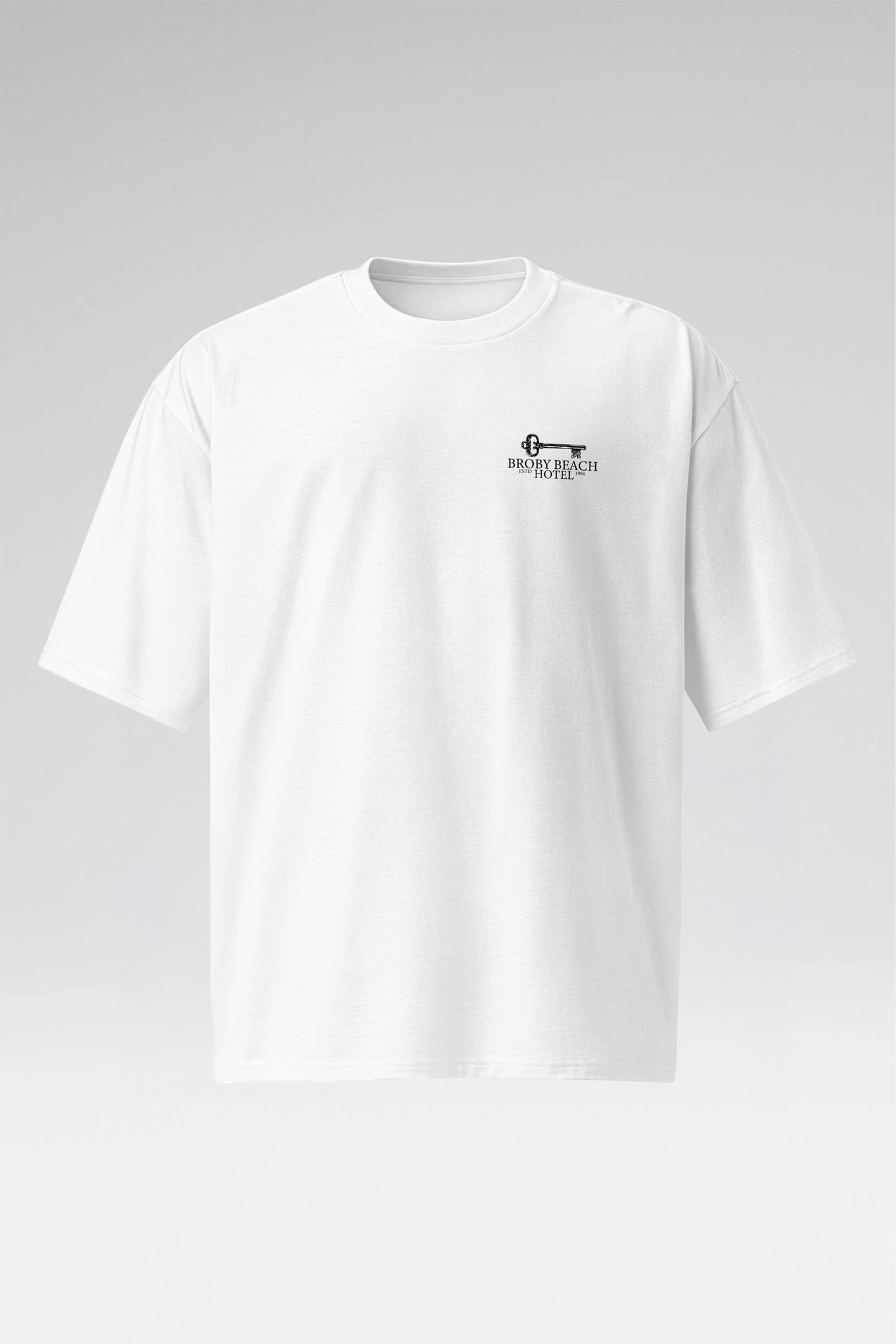 Broby Beach Hotel Oversized Heavyweight T-Shirt