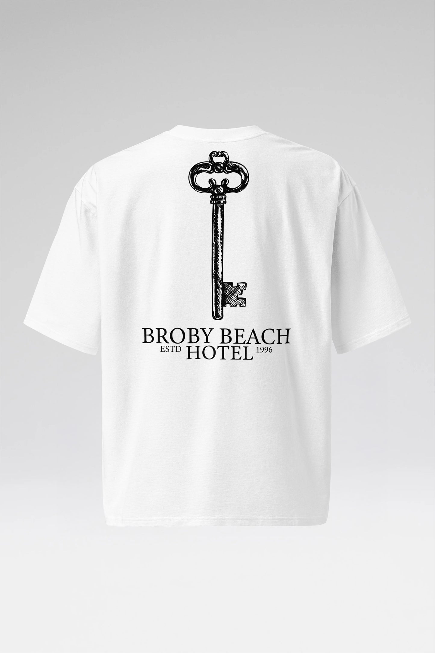 Broby Beach Hotel Oversized Heavyweight T-Shirt